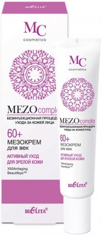 МЕЗОкрем для век 60+ Активный уход для зрелой кожи Белита, 20 мл  фото 1 &mdash; TD-EX.RU
