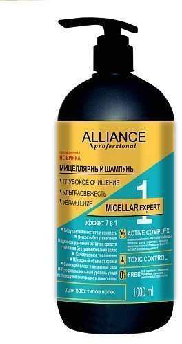 Alliance Professional Мицеллярный шампунь Micellar Expert, 1 л фото 1 &mdash; TD-EX.RU