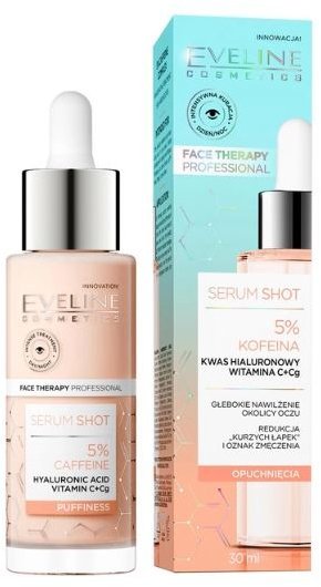 Энергизирующая сыворотка с 5% комплексом кофеина для контура глаз FACE THERAPY PROFESSIONAL Eveline, 30 мл фото 1 &mdash; TD-EX.RU