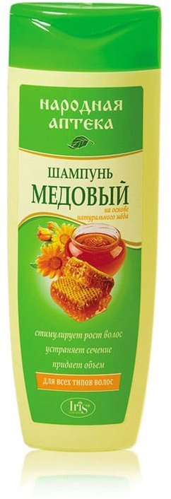Шампунь Медовый для всех типов волос Iris, 400 мл фото 1 &mdash; TD-EX.RU