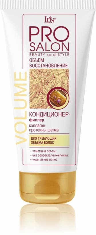 Кондиционер-филлер VOLUME объем и восстановление ProSalon Iris, 180 мл    фото 1 &mdash; TD-EX.RU