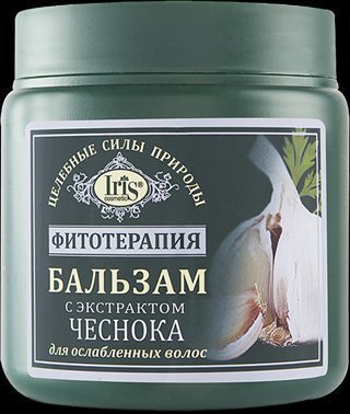 Фитотерапия Бальзам для волос с экстрактом Чеснока Iris, 500 мл фото 1 &mdash; TD-EX.RU