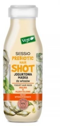 Sessio Prebiotic Hair Shot Йогуртовая маска для волос с инулином и соевым молоком, 350 г фото 1 &mdash; TD-EX.RU