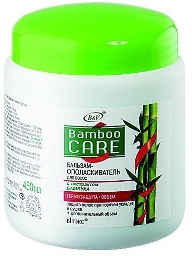 Бальзам-ополаскиватель для волос Bamboo Care с экстрактом бамбука, Термозащита и объем БЕЛИТА, 450 мл фото 1 &mdash; TD-EX.RU