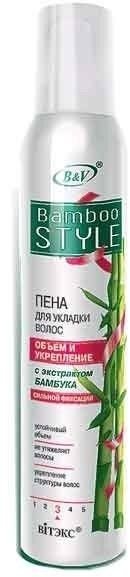 Пена для уладки волос Bamboo Care для сильной фиксации БЕЛИТА, 300 мл фото 1 &mdash; TD-EX.RU