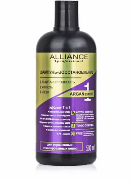 Alliance Professional Шампунь-восстановление Argan Expert, 500 мл фото 1 &mdash; TD-EX.RU