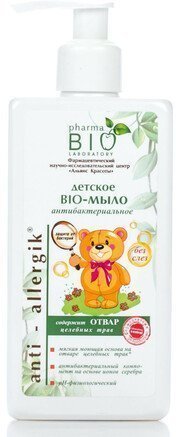 Детское BIO-мыло Pharma Bio Laboratory антибактериальное, 250 мл фото 1 &mdash; TD-EX.RU