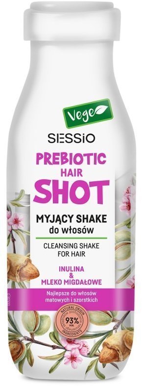 Sessio Prebiotic Hair Shot Шампунь Моющий шейк для волос с инулином и миндальным молоком, 350 г фото 1 &mdash; TD-EX.RU