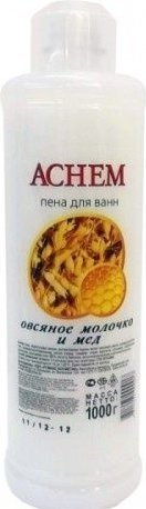 Пена для ванн "Achem"  Овсяное молочко и мед Romax, 1000 г  фото 1 &mdash; TD-EX.RU