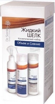 Косметический набор "Объем и сияние" Жидкий шелк Dr. Sante фото 1 &mdash; TD-EX.RU