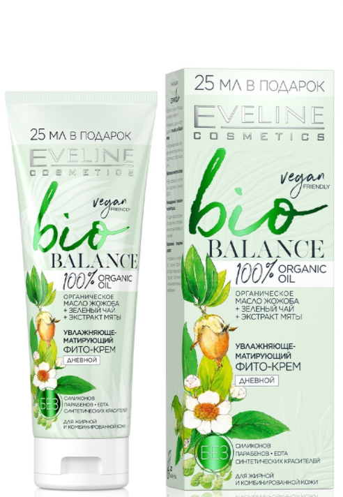 bio BALANCE – Увлажняюще-матирующий фито-крем дневной серии Bio, 75мл фото 1 &mdash; TD-EX.RU