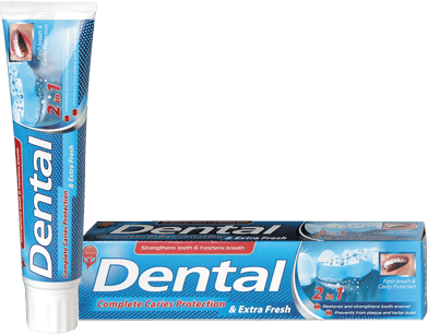 Зубная паста Dental Complete Caries Protection&Extra Fresh. Свежее дыхание и Защита от кариеса Rubella, 100 мл фото 1 &mdash; TD-EX.RU