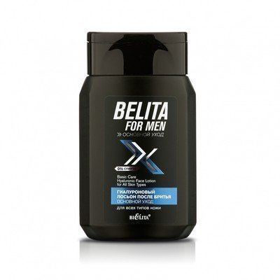 Белита For men Гиалуроновый лосьон после бритья для всех типов кожи Основной уход, 150 мл фото 1 &mdash; TD-EX.RU