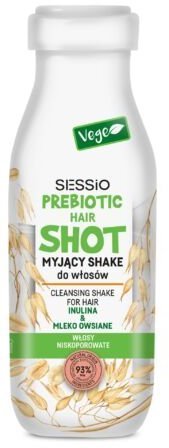 Sessio Prebiotic Hair Shot Шампунь Моющий шейк для волос с инулином и овсяным молоком, 350 г фото 1 &mdash; TD-EX.RU