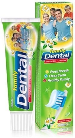 Зубная паста Dental Family Propolis+Herbal Rubella, 100 мл фото 1 &mdash; TD-EX.RU
