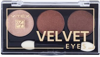 VITEX Компактные тени для век Витэкс, VELVET EYES Тон 06 Terracotta фото 1 &mdash; TD-EX.RU