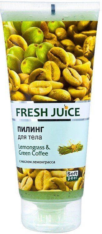 Пилинг для тела "Lemongrass & Green Coffee" Fresh Juice, 200 мл фото 1 &mdash; TD-EX.RU