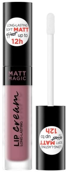 Жидкая матовая губная помада №01 MATT MAGIC LIP CREAM Eveline, 4,5 мл  фото 1 &mdash; TD-EX.RU