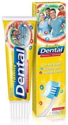 Зубная паста Dental Family Vitamins+Minerals Rubella, 100 мл фото 1 &mdash; TD-EX.RU