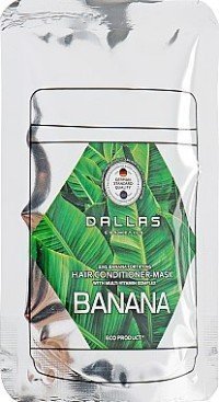 Маска-кондиционер Banana 2в1 для укрепления волос с экстрактом банана Dallas, 70 мл фото 1 &mdash; TD-EX.RU