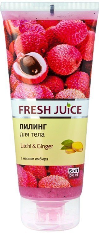 Пилинг для тела "Litchi & Ginger" Fresh Juice, 200 мл фото 1 &mdash; TD-EX.RU