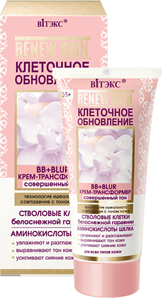 ВВ+BLUR КРЕМ-ТРАНСФОРМЕР совершенный тон технология идеального совпадения с тоном кожи Витэкс, 30 мл фото 1 &mdash; TD-EX.RU