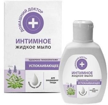 Жидкое мыло Интимное Успокаивающее Шалфей Домашний Доктор, 200 мл фото 1 &mdash; TD-EX.RU