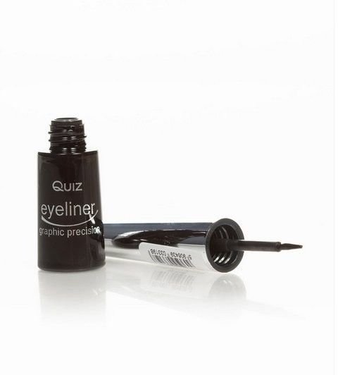 Подводка-фломастер Eyeliner pen Черный Quiz, 6 мл фото 1 &mdash; TD-EX.RU