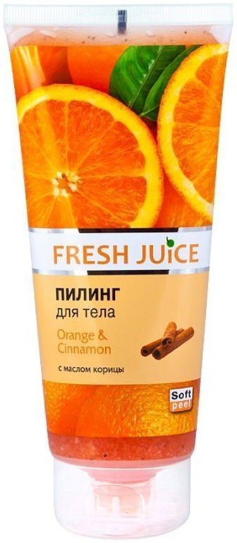 Пилинг для тела "Orange & Cinnamon" Fresh Juice, 200 мл фото 1 &mdash; TD-EX.RU