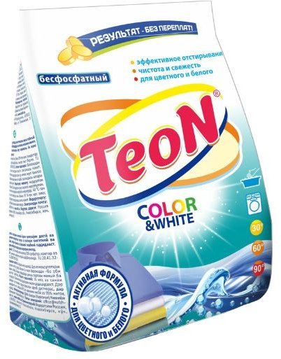Стиральный порошок Color&White Teon, 350 г фото 1 &mdash; TD-EX.RU