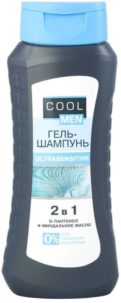 COOL MEN Гель-Шампунь Ultrasensitive, 400 мл фото 1 &mdash; TD-EX.RU
