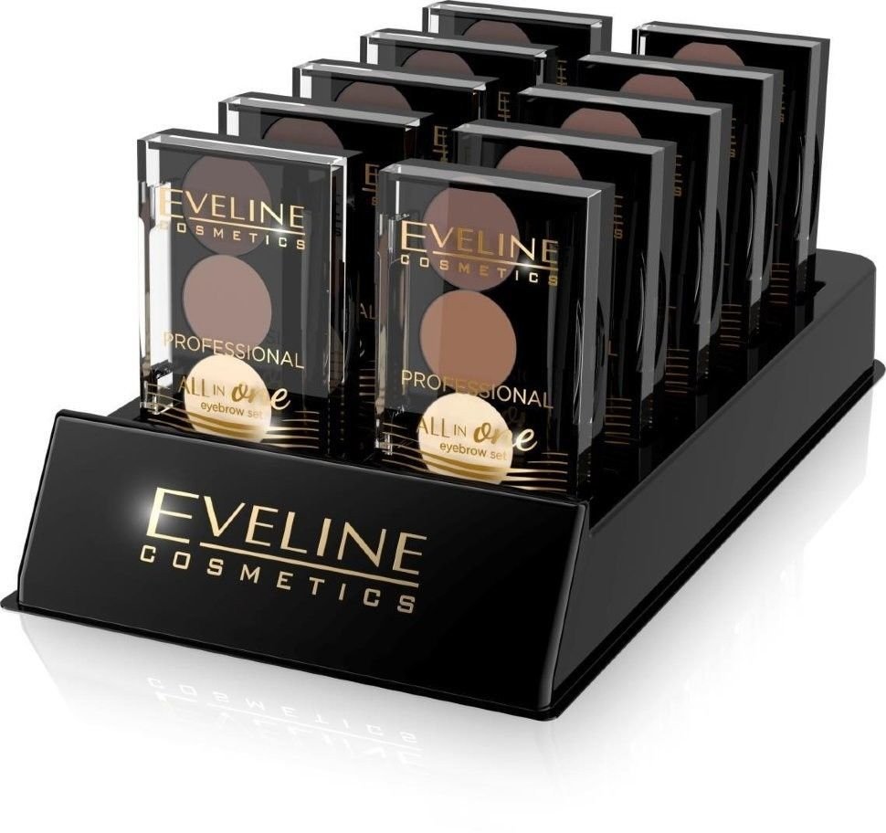 Профессиональный набор для стилизации и макияжа бровей Eveline All in One Professional 10 шт фото 1 &mdash; TD-EX.RU