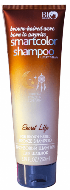 BIO WORLD SECRET LIFE Luxury Therapy Бронзовый шампунь для шатенок, 260 мл фото 1 &mdash; TD-EX.RU