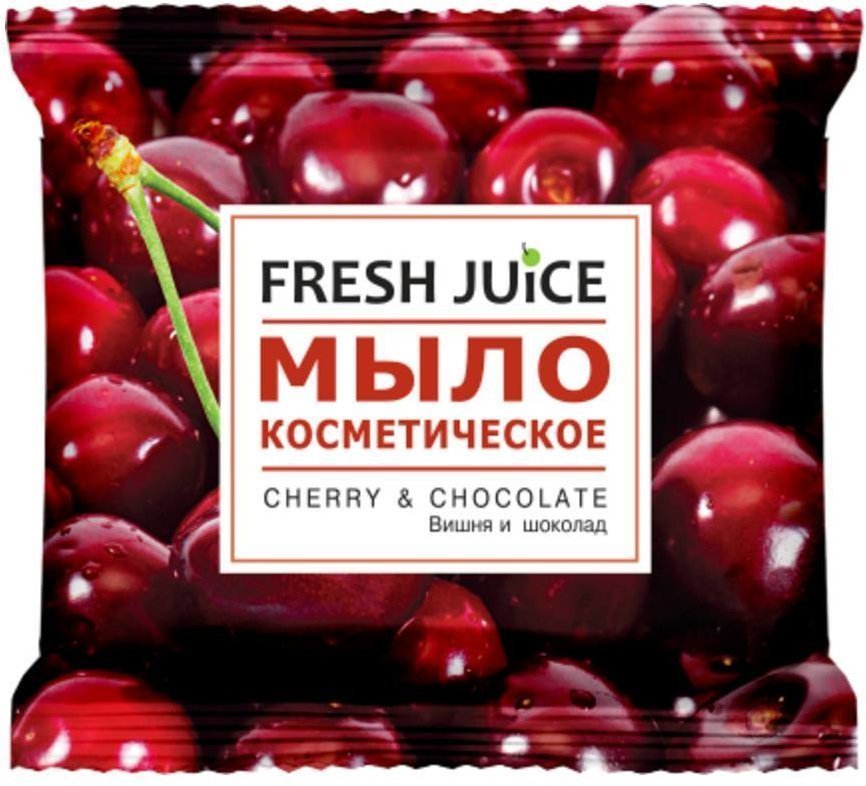Мыло косметическое Cherry & Chocolate Fresh Juice, 75 г фото 1 &mdash; TD-EX.RU