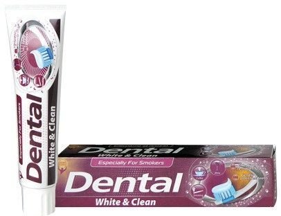 Зубная паста Dental White&Clean Dental. Отбеливание и бережное очищение Rubella, 100 мл фото 1 &mdash; TD-EX.RU