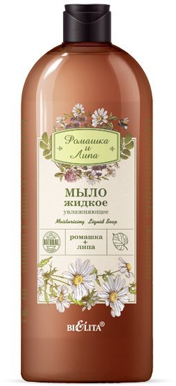 Мыло жидкое увлажняющее "Ромашка и Липа" Белита, 1000 мл фото 1 &mdash; TD-EX.RU