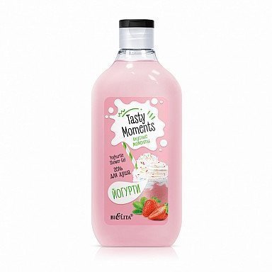 Белита Tasty moments Гель для душа "Йогурти", 300 мл фото 1 &mdash; TD-EX.RU