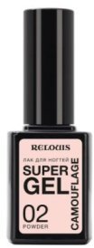 Лак для ногтей Super Gel Camouflage тон:02 powder RELOUIS фото 1 &mdash; TD-EX.RU