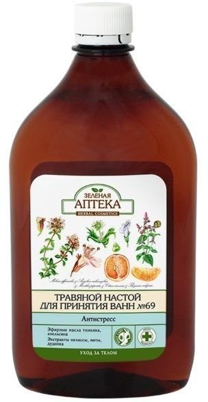 Травяной настой для принятия ванн №69 Зеленая аптека, 580 мл фото 1 &mdash; TD-EX.RU