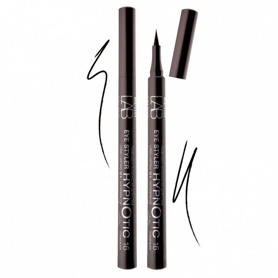Белита Lab colour Подводка-фломастер для глаз Eye Styler Hypnotic Long Lasting тон 16 (Intense black) фото 1 &mdash; TD-EX.RU