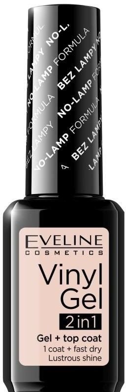 Лак для ногтей виниловый Vinyl Gel 2 в 1 №202 Eveline, 12 мл фото 1 &mdash; TD-EX.RU