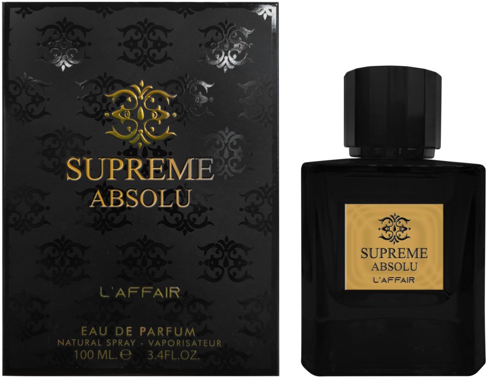 Парфюмерная вода для мужчин Supreme Absolu L'AFFAIR, 100 мл.  фото 1 &mdash; TD-EX.RU