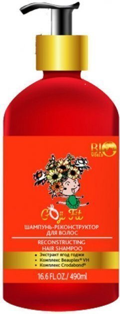 Bio World Шампунь-реконструктор Goji Fit, 490 мл фото 1 &mdash; TD-EX.RU