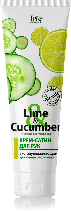 Крем-сатин для рук Lime&Cucumber Iris, 100 мл  фото 1 &mdash; TD-EX.RU