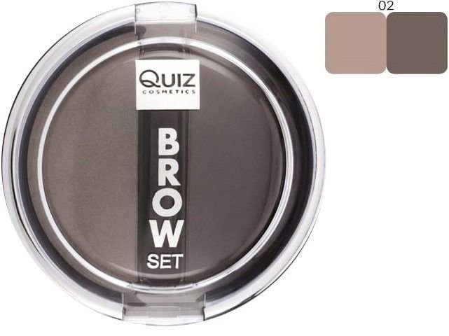 Тени для бровей set 02 Quiz фото 1 &mdash; TD-EX.RU