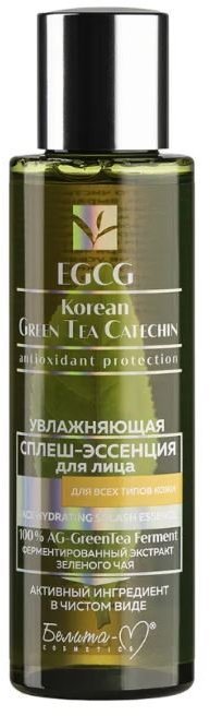 Увлажняющая сплеш-эссенция для лица для всех типов кожи EGCG KOREAN Green Tea Catechin БЕЛИТА-М, 120 мл фото 1 &mdash; TD-EX.RU