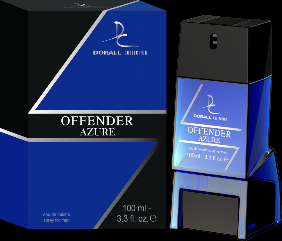 Туалетная вода для мужчин Offender Azure Dorall Collection, 100 мл  фото 1 &mdash; TD-EX.RU