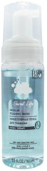 Мицеллярная пенка для умывания для сухой и чувствительной кожи Secret Life Bio World, 165 мл фото 1 &mdash; TD-EX.RU