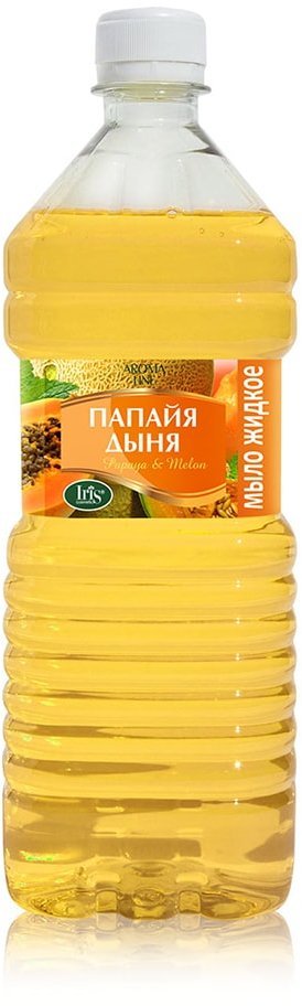 Мыло жидкое Папайя и Дыня Aroma Line Iris, 1000 мл фото 1 &mdash; TD-EX.RU