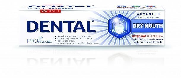 Зубная паста DENTAL PRO DRY MOUTH Rubella, 75 мл фото 1 &mdash; TD-EX.RU